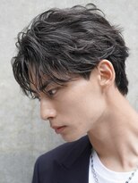 フィフス(fifth) 原宿ツイストスパイラルパーマメンズパーマセンターパートウルフ