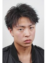 オーシャントーキョー ホワイト 原宿(OCEAN TOKYO WHITE)&nbsp;黒髪フェザーショートアップバング