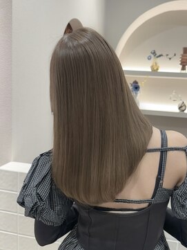 ブリーチなしW colorで叶う色素薄めcolor