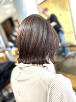 TMJ&nbsp;熊本韓国レイヤードボブ×縮毛矯正×透明感カラー