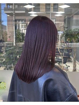 ハレル 戸塚(HAREru.) ボルドーカラー/ワインレッド/ブリーチなしダブルカラー