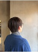 メガネも似合う大人かわいいショート