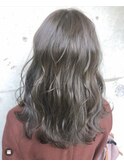 【ダークグレーカラー】ブリーチなしダブルカラーダブルカラー