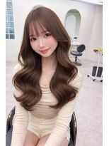 リッカ(LICCA)&nbsp;(licca内堀)ブラウンカラー×レイヤーカット×前髪