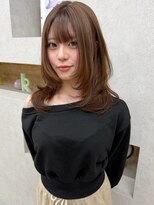アロ 大阪梅田(alo)&nbsp;【momoa】ハッシュカット×ミルクティーベージュ《ブリーチ》