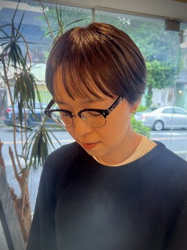 シベルバレー 横浜(sibell) 20代30代前髪ありショートマッシュショート丸みショートレイヤー