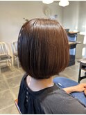 髪質改善カラー、白髪ぼかし