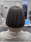 美シルエット丸みボブ【新宿】