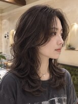 ビュートリアム265(BEAUTRIUM 265)&nbsp;＊ラフでおしゃれな大人ヘア　セミロングレイヤー×パーマ銀座
