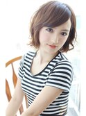 大人可愛いニュアンスパーマボブ☆