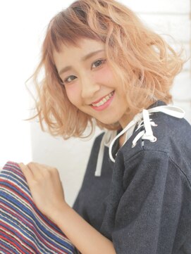 クレル(Creelu) ☆ワンレン くびれミディ モーブカラーブルージューアッシュ