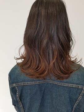 リュドール 一宮(Rue D'or) 大人かわいいナチュラルグラデーション☆リュドール一宮☆by川部