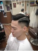 サイドパートスタイル×パートライン【HOMME HAIR ZERO伊藤】
