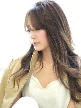 ヘアリゾート粋 新宿三丁目本店 キレイめグレージュ*くびれロング無造作style