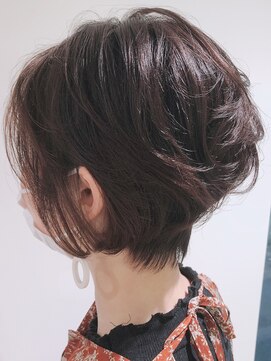 アッシュ 下北沢店(Ash) 【30代・40代】デジタルパーマ&ショートボブ