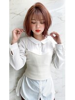 オーロ 緑地公園店(ORO)&nbsp;外ハネシアーボブ☆くびれミディ