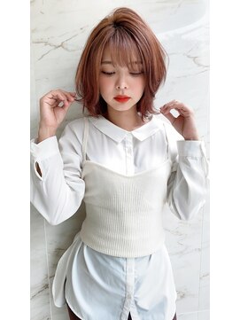 オーロ 緑地公園店(ORO) 外ハネシアーボブ☆くびれミディ