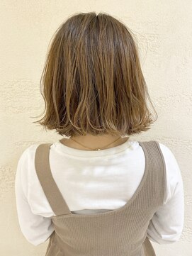 モリオ フロム ロンドン サッポロファクトリー店(morio FROM LONDON) 【morio】札幌ボブ　後ろ姿も可愛いゆるふわボブ