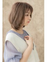 カバーヘア ブリス 戸田公園西口店(COVER HAIR bliss)&nbsp;透け感メルトカラー3DレイヤーボブウルフZ戸田公園20代30代40代