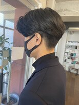 バイフィフス 原宿/表参道(by fifth)&nbsp;ナチュラルセンターパート/ツーブロ刈り上げ