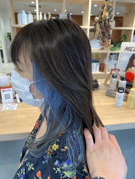 フィッカ(FIKKA) インナーカラー【アイスブルー】