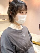 ラミエ バイ メルト 吉祥寺(lamie by melt)&nbsp;*滝田*切りっぱなし外ハネレイヤーボブショートカットウルフ前髪