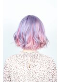 pastel lavender ＆ pink