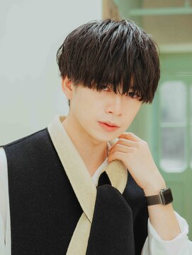 エルプリエ(elle brille) ソフト刈り上げマッシュ