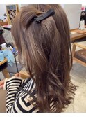 オシャレミディアム/簡単スタイリング/ヘアアレンジ/ヘアセット