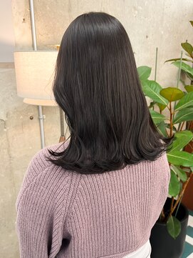 ノエ(noe) 地毛風ダークグレー