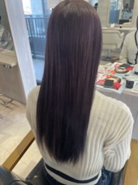 シャルムヘアー(charme hair) 艶々ラベンダーカラー♪