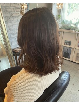 ヘアー アトリエ エゴン(hair atelier EGON) オトナ可愛い軽やかミディアム
