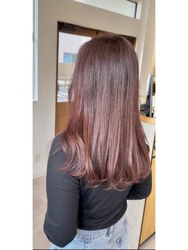 アルブル ヘアー デザイン(arbre hair design) 赤みブラウンカラー