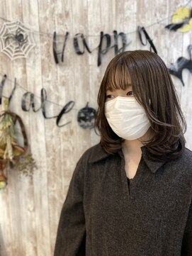 アイヴァンキャトル山野愛子 東陽町イースト21モール店 くせ毛を活かしたミディアムレイヤー