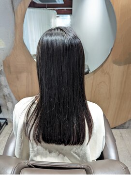 ポノラカ 顔周りレイヤーロングストレート