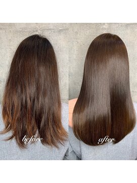 ユアーズヘア 新宿WEST(youres hair) 髪質改善　水素トリートメント　酸熱トリートメント　ストレート