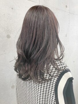 ザ シー 海老名(The C) ブリーチなし透明感グレージュレイヤーミディアム小顔レイヤー