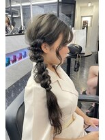 リア 大阪梅田(Ria)&nbsp;ヘアセット×サイド編みおろし