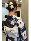 【浴衣・着付】夏祭り/花火大会/大人可愛い浴衣姿で♪