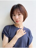大人ショートひし形丸み丸顔面長エラ張り絶壁K20240810