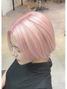 ベレーザシェルト(Beleza scelto) 9796ホワイトアッシュハイライトグラデーションホワイトピンク