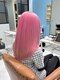 ラ ミューズ ヘアー(La mju：z hair)の写真/ブリーチを使った明るいカラーや、いつものスタイルにアクセントを加えるインナーカラーが得意♪