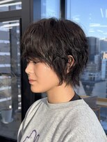 ビューナゴヤ 名駅(VIEW NAGOYA)&nbsp;前髪カタログ/イメチェンスタイル／ウェーブパーマ/こなれミディ