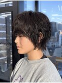 前髪カタログ/イメチェンスタイル/ウェーブパーマ/こなれミディ