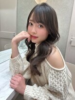 ロンド レア 天神大名店(Lond Le’a) 小顔に見せるヘア/ワンレン/ボブウルフ/ネビージュ/黒髪カタログ