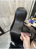 ブラックカラー×髪質改善