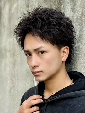 ロンド アンブル 四条烏丸(Lond ambre) 萱原大幹　スパイキーショート/短髪/メンズカット