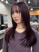 ウェイビーズ(WAVY'S)&nbsp;xレイヤーカット/イメチェン/ホワイトブロンド/外ハネボブ/美髪/