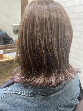 アトリエナガノツー 千葉富士見店(atelier nagano 2) ハイライトカラー/くびれヘア/レイヤーパーマ[千葉駅]