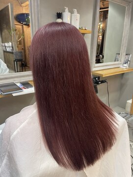 ブルー(BLUE.) ピンクブラウン